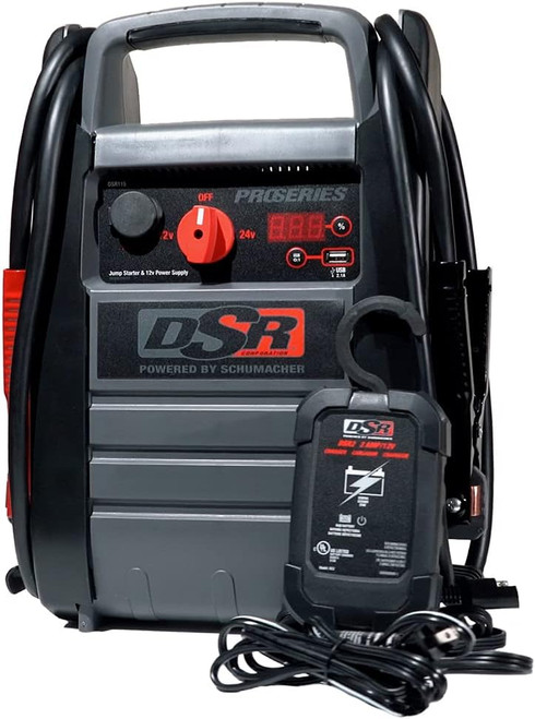 Schumacher Electric DSR115 DSR Pro Series 12/24V DOE Jump Starter