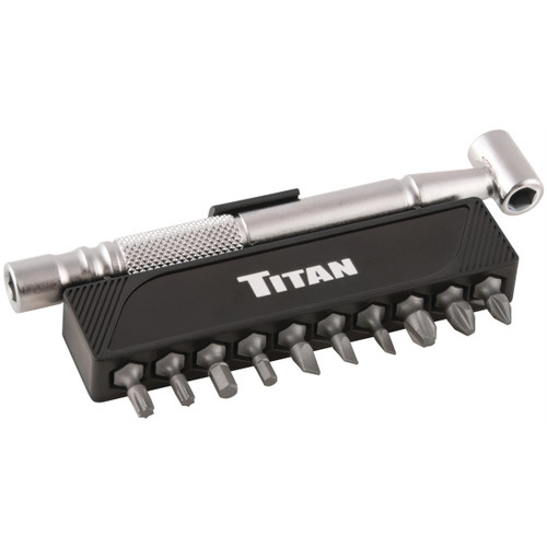 Titan Tools 16091 Offset Bit Driver Set, 11 Piece