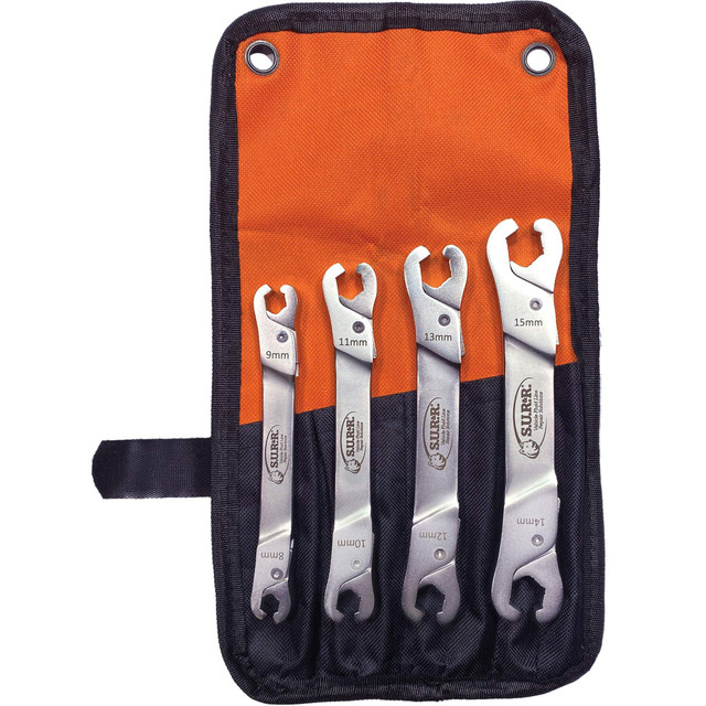 S.U.R. & R RATCHETING LINE WRENCH SET (RLW400)